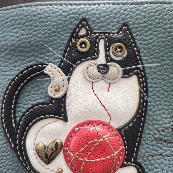 CHALA cat double zip wallet - Picture 2 of 10